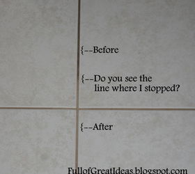the absolute best way to clean grout 4 methods tested 1 clear winner, cleaning tips, Before and After
