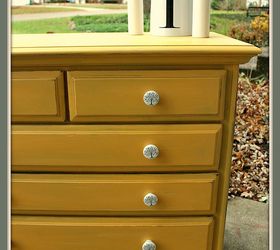 simple and elegant yellow dresser makeover paintedfurniture, painted furniture, ready for her closeup