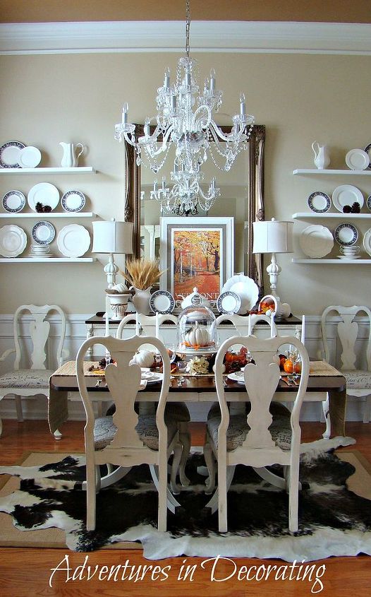 our 2012 fall dining room, dining room ideas, seasonal holiday decor, Welcome to our Fall dining room