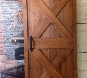 ready to assemble door for barn door hardware, doors, Finished door