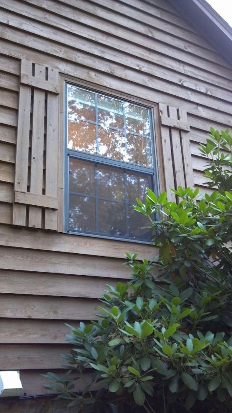 what is this mysterious blue powder that keeps collecting on the inside of our window, Exterior of the house window in question