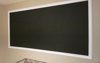 Chalkboard Wall in my Dining Room
