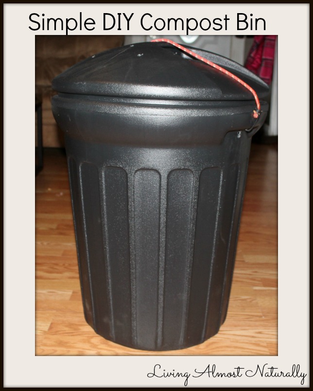 simple diy compost bin, composting, gardening, go green, repurposing upcycling