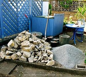 how to build a herb spiral garden, diy, flowers, gardening, homesteading, how to, perennial, Gather materials have ready to build your spiral Choose long lasting edges such as rocks bricks or pavers for a permanent structure