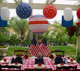 it s not too late to decorate your deck for the fourth of july, decks, outdoor living, patriotic decor ideas, seasonal holiday decor