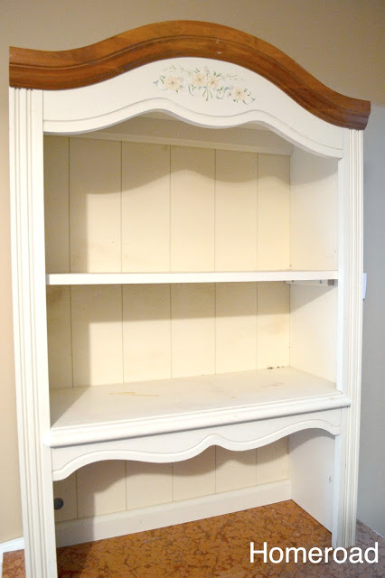 hutch topper, home decor, painted furniture