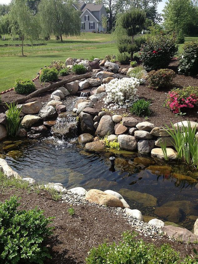 pond build, outdoor living, ponds water features