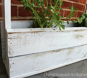 diy pallet planter, diy, gardening, how to, pallet, repurposing upcycling, This project doesn t have to be perfect Distressed boards give it a rustic feel