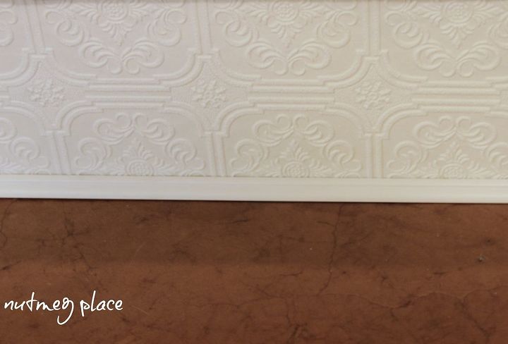 suelo escaleras de bolsa de papel, Detalle de la textura y del papel pintado