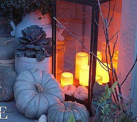 fall porch, curb appeal, porches, seasonal holiday decor