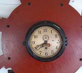 chelsea ship s clock, home decor, repurposing upcycling, Chelsea Ship s Clock