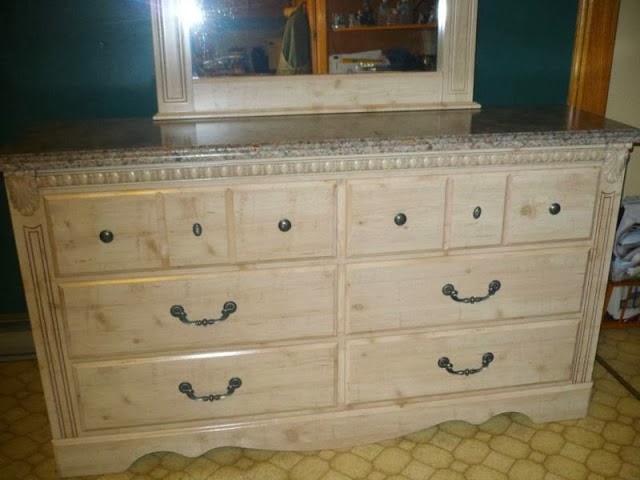 dresser makeover, painted furniture, Before