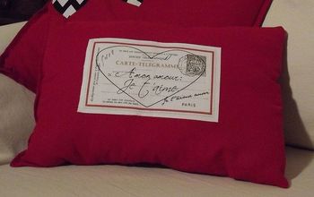 DIY Valentine's Day Pottery Barn Knock-off Pillow