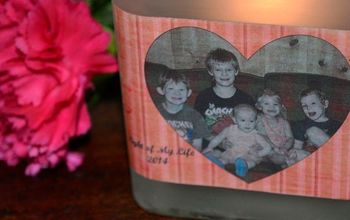 DIY "Light of My Life" Candle