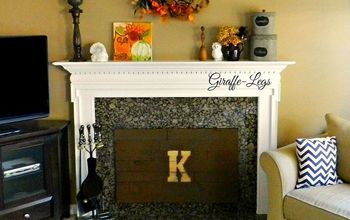 How I Created an Insulated Fireplace Cover Using Pallet Wood.