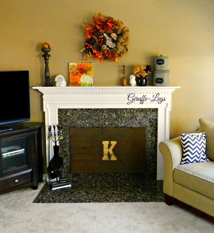 how i created an insulated fireplace cover using pallet wood, pallet, repurposing upcycling, woodworking projects