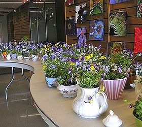 great idea for mothers day gift kids love making these, gardening, Tea cup plant sale