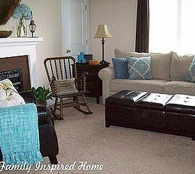 decorating with blue, home decor, living room ideas
