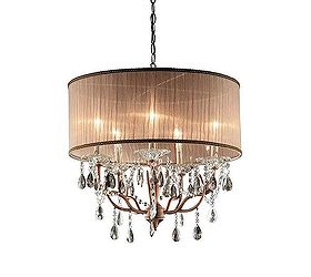 beautiful brass lighting fixtures for entry task lighting, home decor, lighting, brass chandelier with a chandelier shade