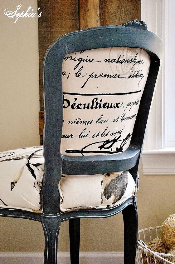 tutorial y cambio de imagen de una silla francesa