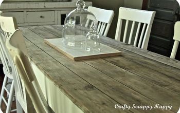 And Up-Cycled Dining Room Table