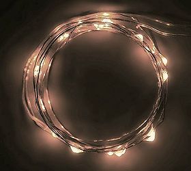 fairy light jars, lighting, seasonal holiday decor, These LED string lights can be found on Amazon or other hardware or lighting retailers Here s an affiliate link to the lights on Amazon