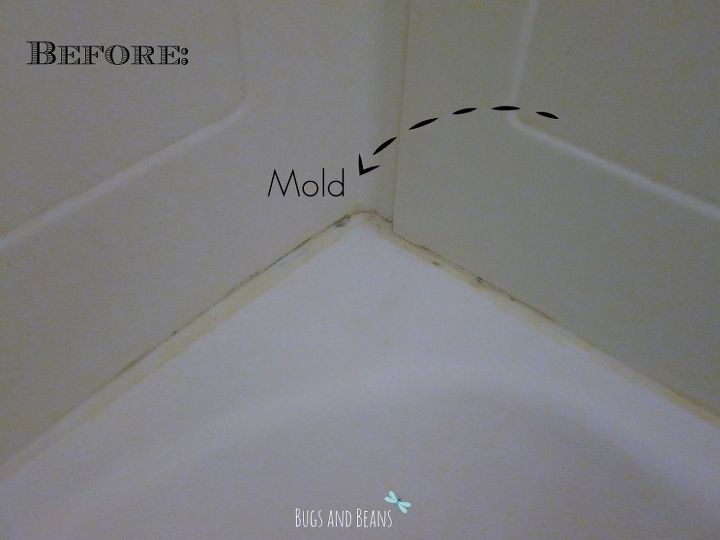 how to fix mold in your bathtub, bathroom ideas, cleaning tips, I should have done this when we first moved in