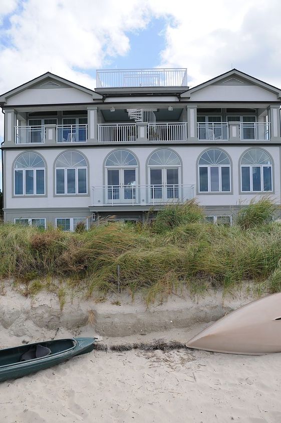 beach front home remodel in lewes de, architecture, home decor, outdoor living