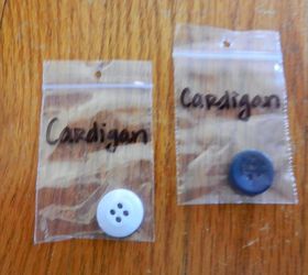 how to organize your buttons, organizing