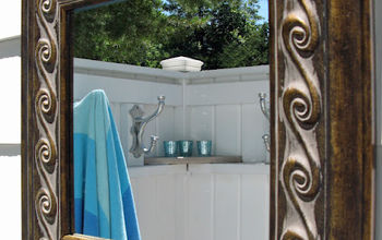 How to build an Outdoor Shower ~ Beach not included!