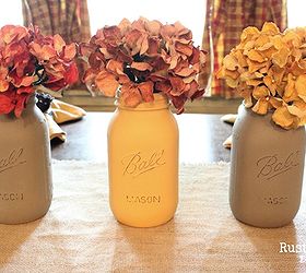 decorating for fall with ball jars, crafts, seasonal holiday decor, Just one of the many ways I used Ball jars to decorate for Fall