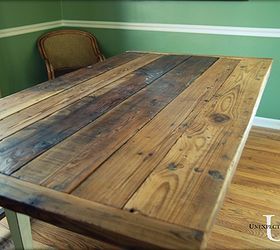 my favorite tool, tools, woodworking projects, Barn wood table top made with Kreg Jig