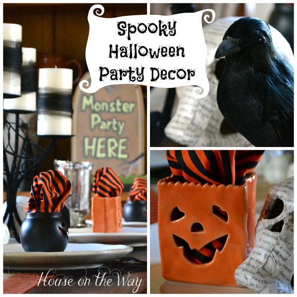 spooky halloween party decor, crafts, halloween decorations, seasonal holiday decor, Have a great Halloween party with some simple Spooky Halloween Party Decor