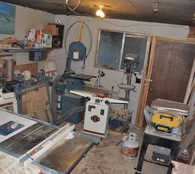 some current shop projects, woodworking projects, My messy I need a weekend up to tidy up eh Tool room Part of the problem is this space is unheated and I need to warm it up with my portable propane heaters before I can work during the winter