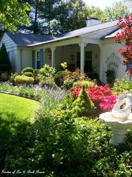 spring fever, flowers, gardening, hydrangea, outdoor living, Our front garden at the end of April
