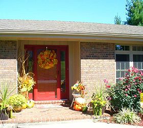 fall decorations, curb appeal, outdoor living, seasonal holiday decor