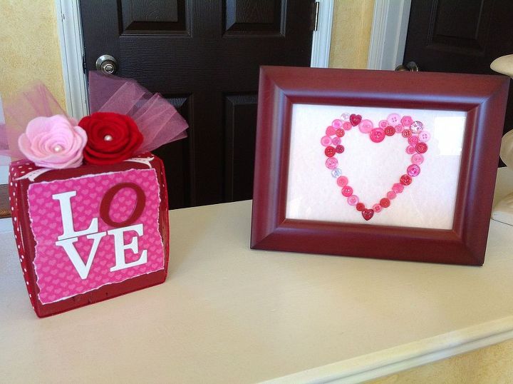 valentine s day, crafts, flowers, seasonal holiday decor, valentines day ideas, Valentine Crafts that I made