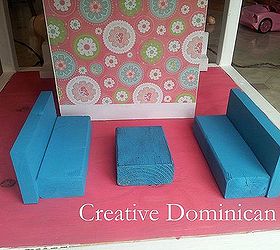 diy dollhouse, diy, woodworking projects, Living room