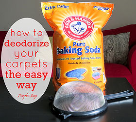 how to deodorize your carpets the easy way, cleaning tips, flooring