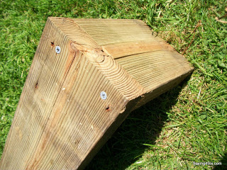 cedar flower strawberry boxes, decks, flowers, gardening, outdoor living, repurposing upcycling, woodworking projects, They are screwed together with decking screws