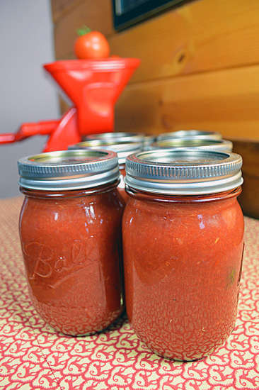 preserving the harvest rich italian tomato sauce, gardening, homesteading, The tomato flavor shines beautifully in this sauce and adapts easily to whatever I am cooking