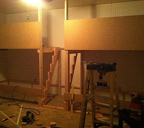 boys bunk beds, bedroom ideas, painted furniture, woodworking projects, After the second day