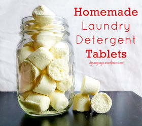 homemade laundry detergent tablets, cleaning tips, go green