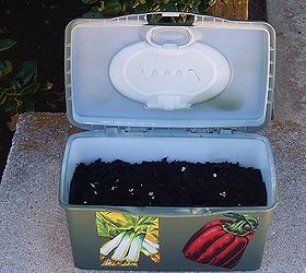 portable plastic planter, container gardening, crafts, gardening, repurposing upcycling