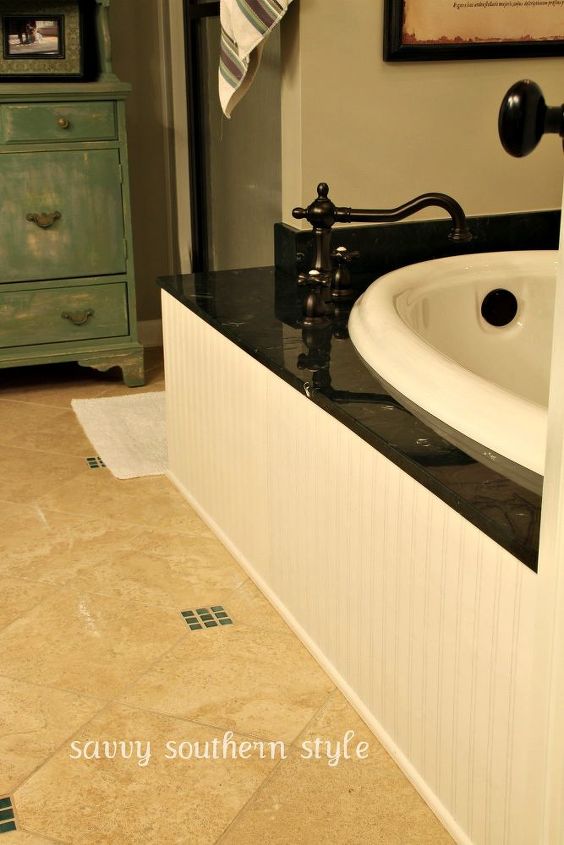 easy and inexpensive master bathtub transformation, bathroom ideas, home decor, After
