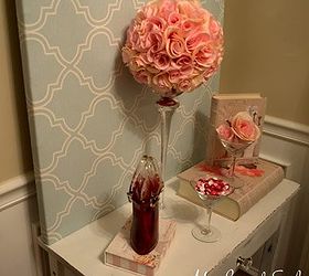 easy diy rose pomander centerpiece, crafts, home decor, seasonal holiday decor, Easy Rose Pomander Centerpiece that will make a great addition to a candy buffet tablescape or your every day decor