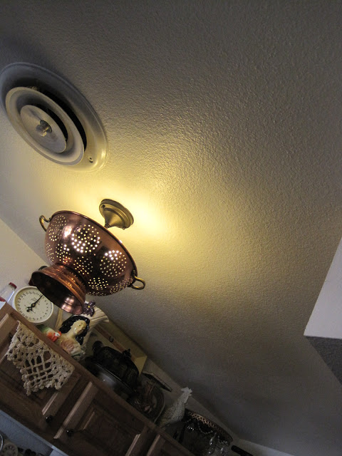 cobre e risos minha nova luz de cozinha exclusiva, Me encanta Combina com meu ventilador de teto de cobre tamb m uma parte de conversa o