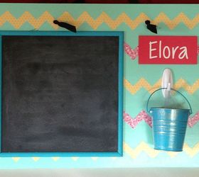 magnetic chalkboard girl s chore chart, chalkboard paint, crafts