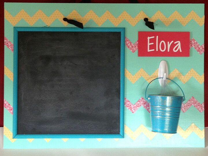 magnetic chalkboard girl s chore chart, chalkboard paint, crafts