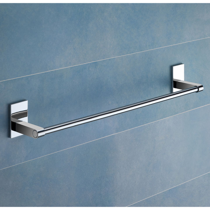 luxury towel bars towel stands, bathroom ideas, products, small bathroom ideas, 18 inch towel bar made of brass in a polished chrome finish Towel bar is made and designed by luxury Italian brand Gedy SKU 7821 45 13 Price 67